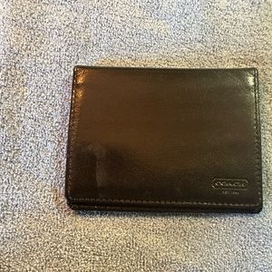 Used Coach Card ID holder
